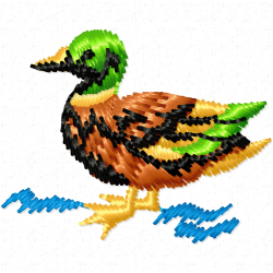 Ducks And Goose Embroidery Design 1 Ducks And Goose Embroidery Design 1